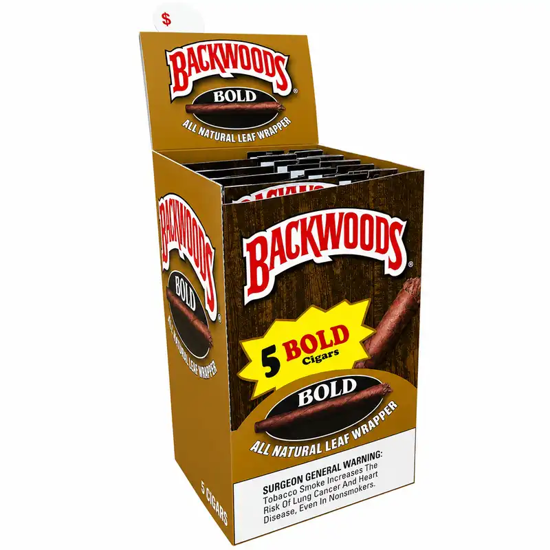 Backwoods Cigars 5-Pack Pouch - Full Box - Bold