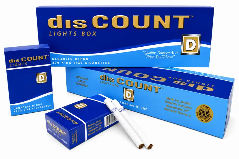 Discount Light 20's - CASE | 50 Cartons (BULK ORDER)