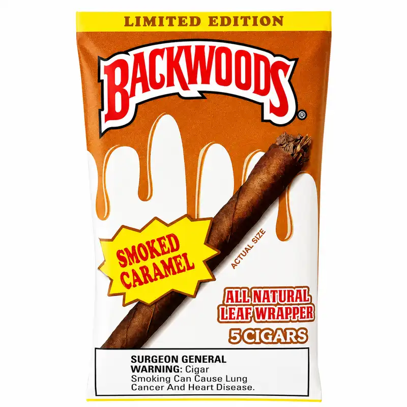 Backwoods 5 Pack Cigars - Smoked Caramel