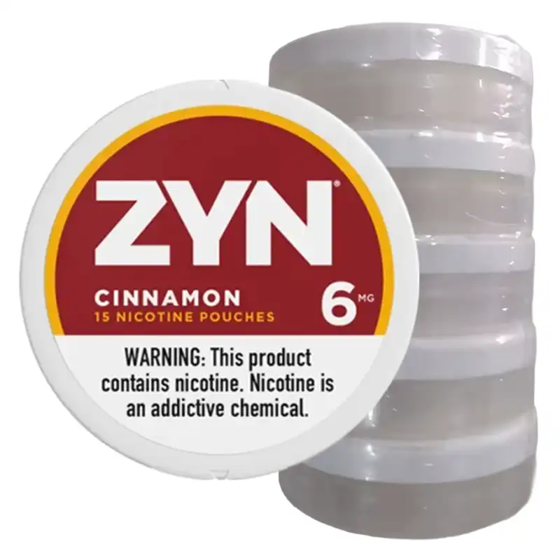 ZYN Nicotine Pouches 6mg (Closeout) - Cinnamon (5-Can Sleeve)