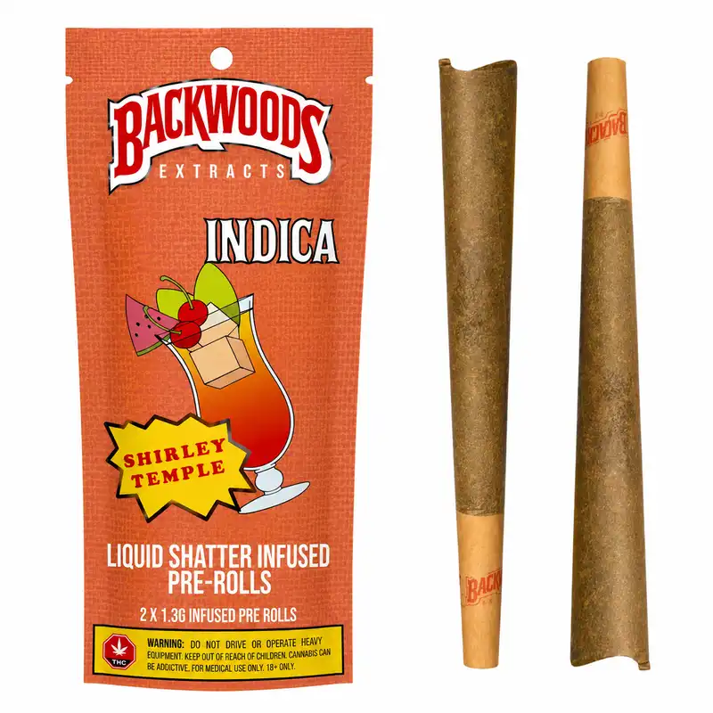 Shirley Temple Infused Pre-Rolls - 2pk - 1.3g Per Joint