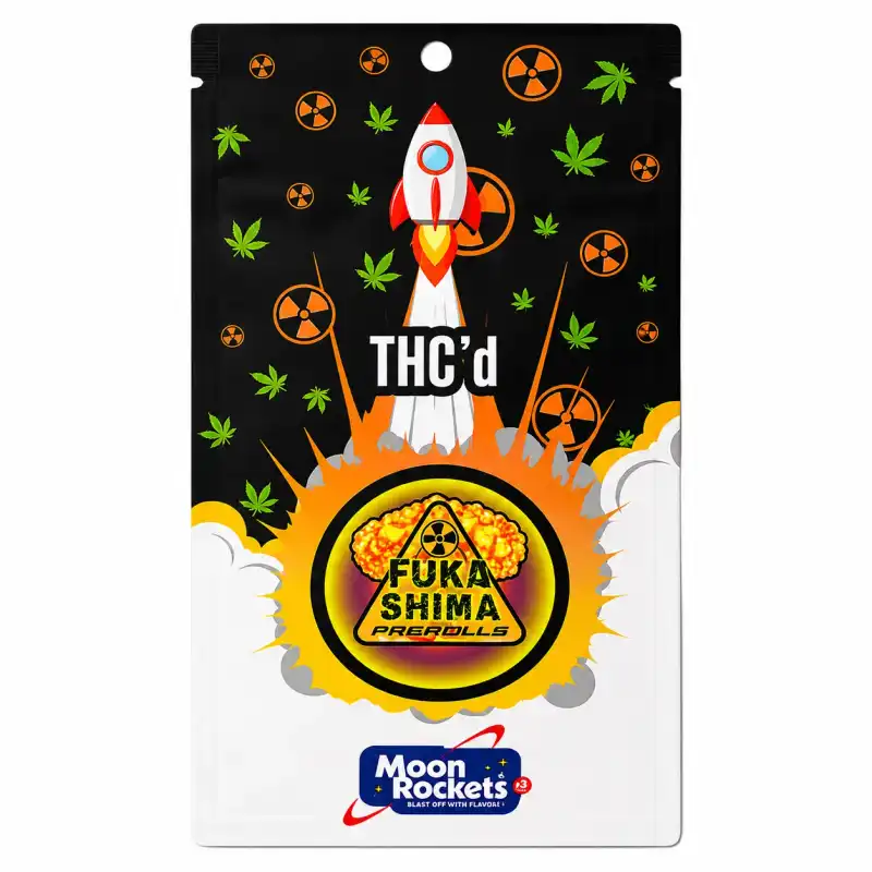 Moon Rocket Triple Infused Single Indica Pre-Roll - 1g Joint