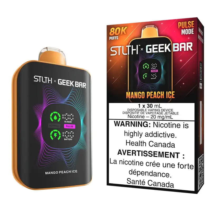 STLTH x Geek Bar 80k Puff 20mg - Mango Peach Ice
