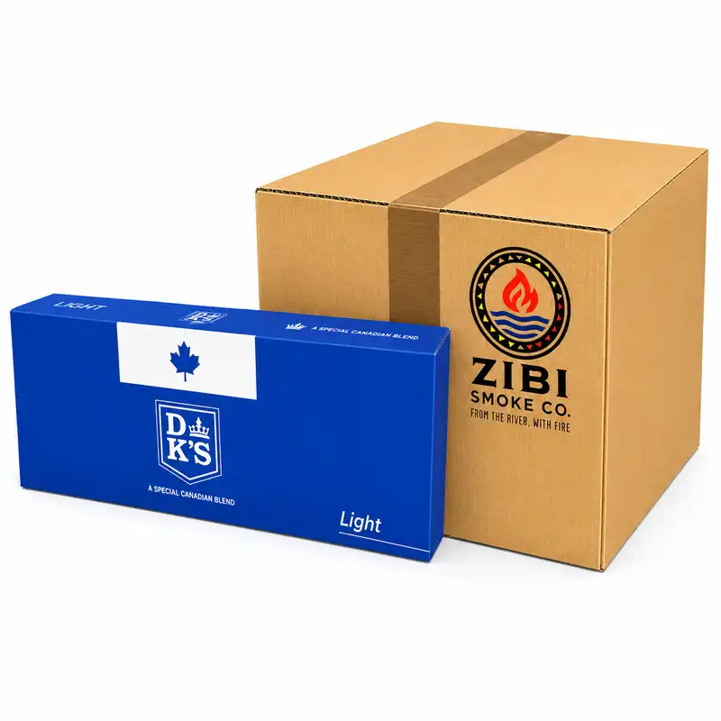 DK Lights 20's Cigarettes - CASE | 50 Cartons (BULK ORDER)