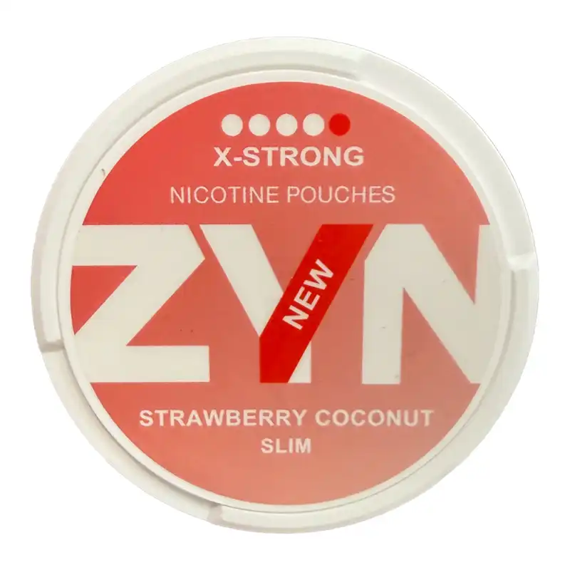 ZYN Slim Nicotine Pouches 15mg - Strawberry Coconut