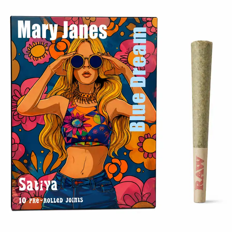 Blue Dream Pre-Rolls - 10pk - 0.7g Per Joint