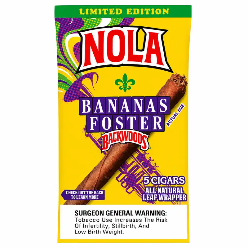 Backwoods Cigars 5-Pack Pouch - Bananas Foster (NOLA)