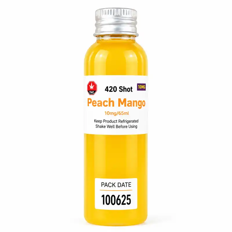 Legacy 420 Peach Mango Drink Shot - 10mg