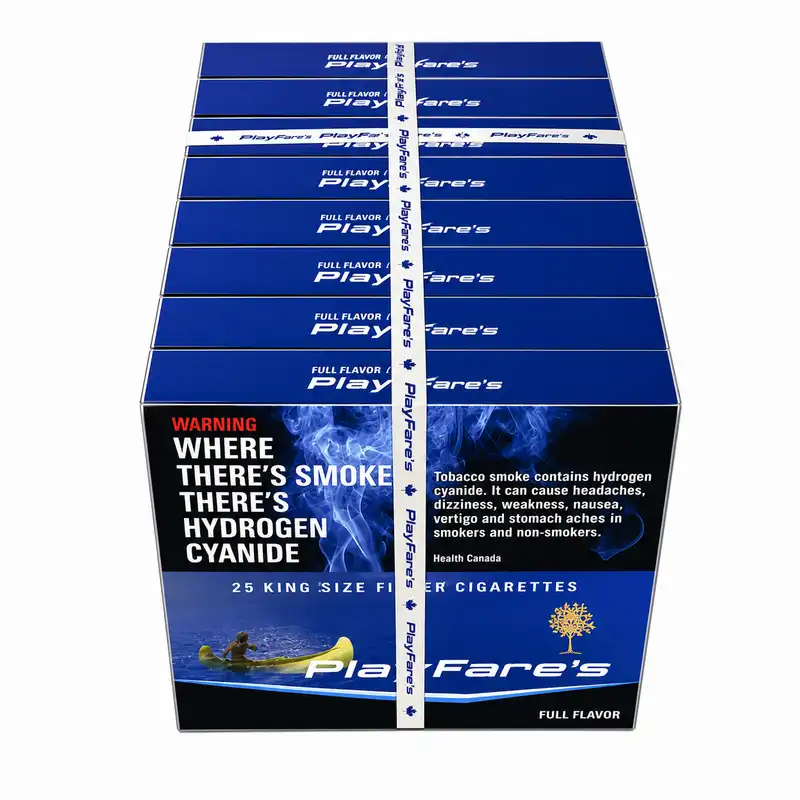 PlayFare's Full Flavour 25's Cigarettes - Carton