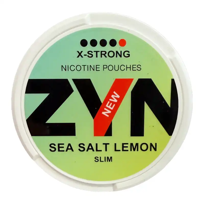 ZYN Slim Nicotine Pouches 15mg - Sea Salt Lemon