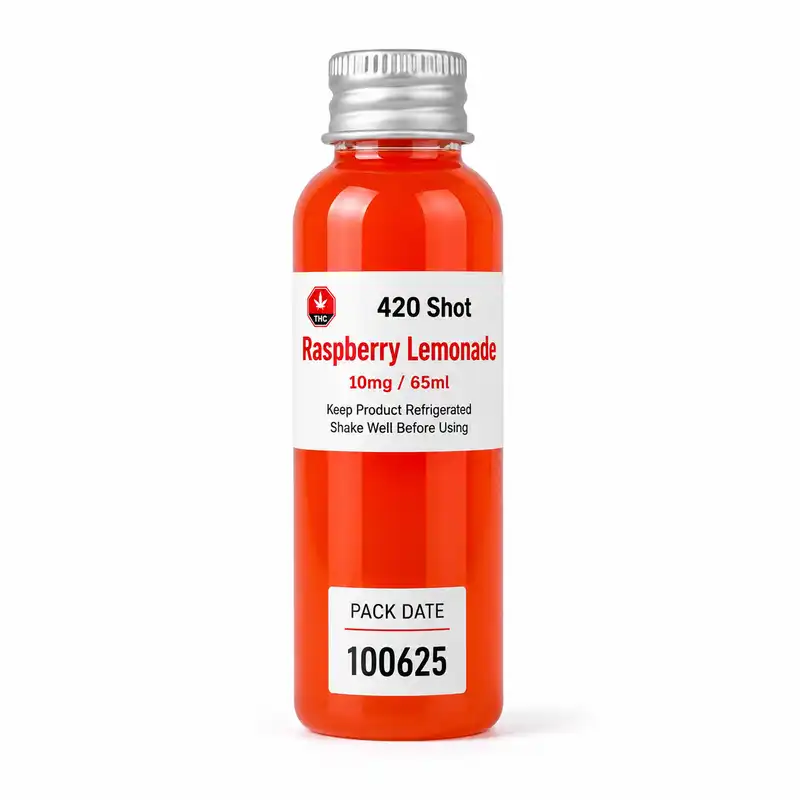 Legacy 420 Raspberry Lemonade Drink Shot - 10mg