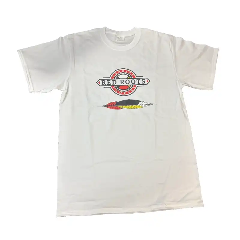 Red Roots T-Shirt - White - XL