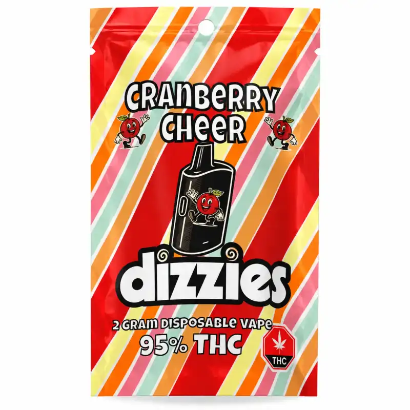 Dizzies Cranberry Cheer CO₂ Distillate Vape - 2g