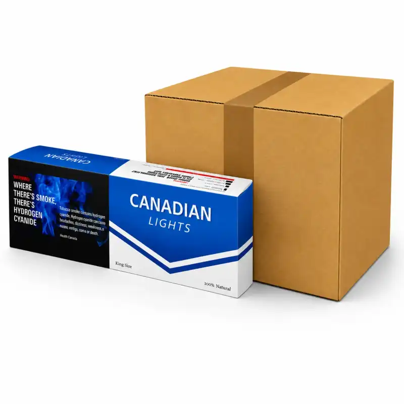 Canadian Light 25's Cigarettes | CASE - 50 Cartons (BULK ORDER)