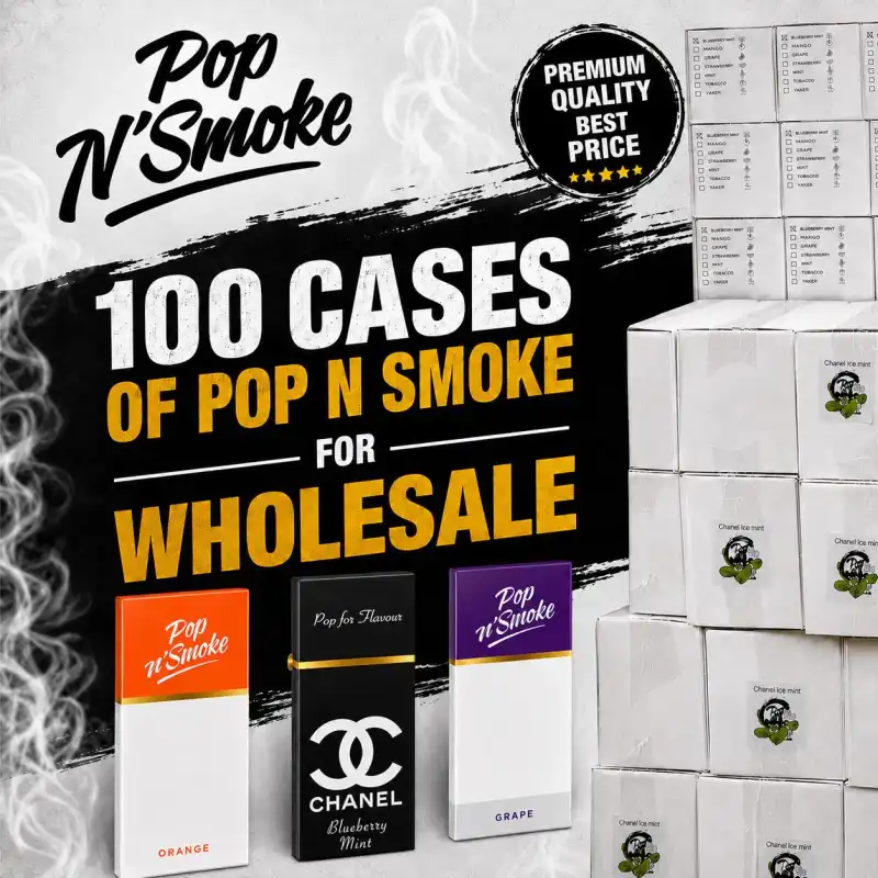 100 Cases - Pop n’ Smoke (Mix & Match) Wholesale 
