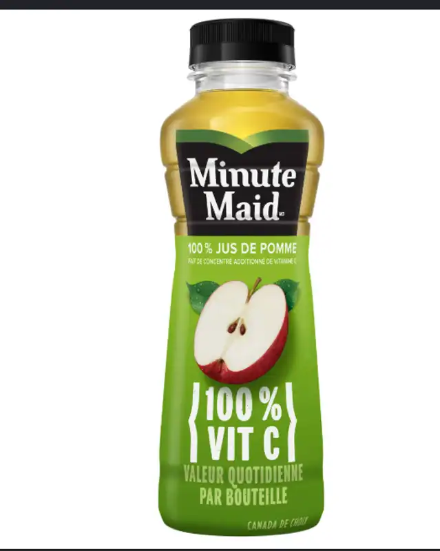 Minute Maid Bottle 355ml - Apple Juice