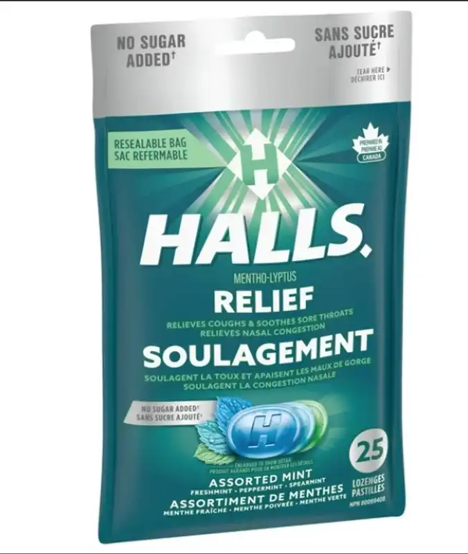 Halls - Assorted Mint (25 Pack)