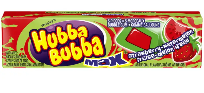 Hubba Bubba - Strawberry Watermelon