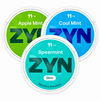 11mg ZYN Variety of Flavors Pouches EURO