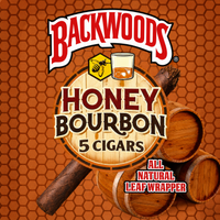Backwoods - Honey Bourbon Cigars - 5pk