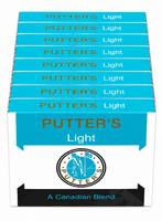 Putter's 25's Light Cigarettes - Carton