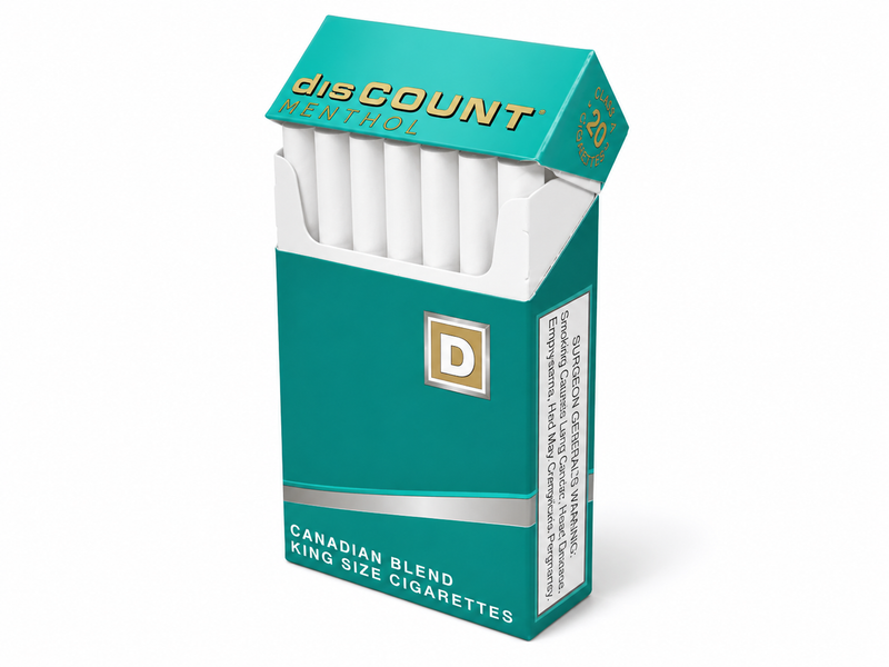 Discount Menthol 25's - Single Pack