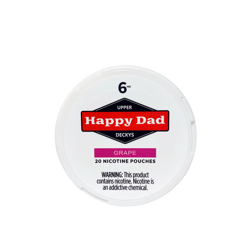 9mg Happy Dad Nicotine Pouch - Grape