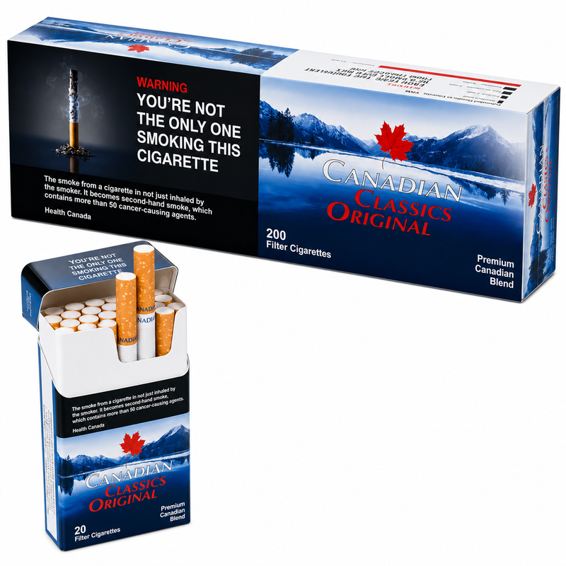 Canadian Classic Original 25's - Carton