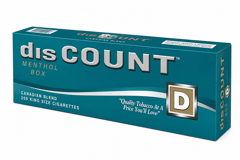 Canadian Menthol 20's - Carton