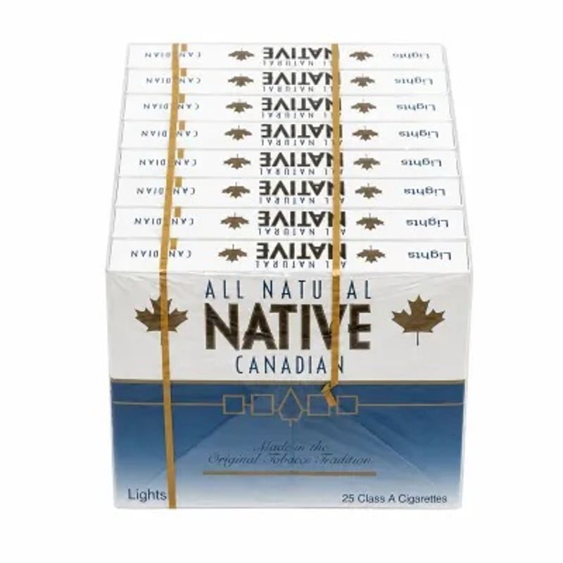 Native Light  25's Carton