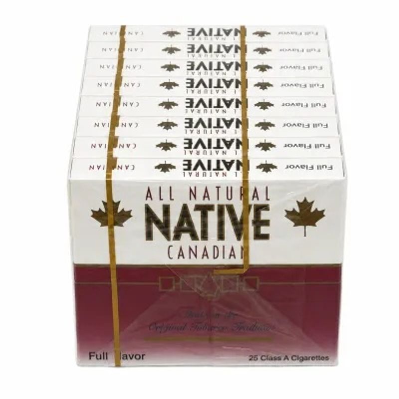 Native Full Flavor 25's Carton