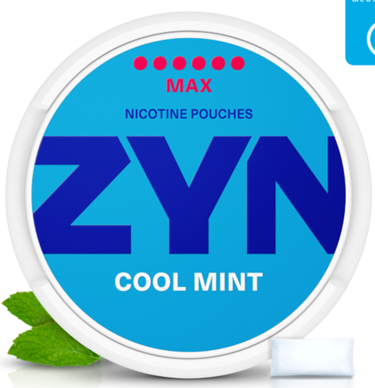 16.5mg ZYN Cool Mint Nicotine Pouches EURO 